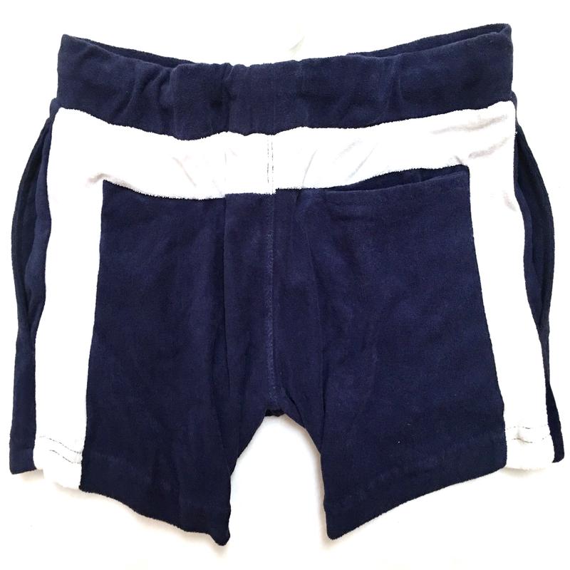 Lounge Shorts Terry Cloth - Navy Blue