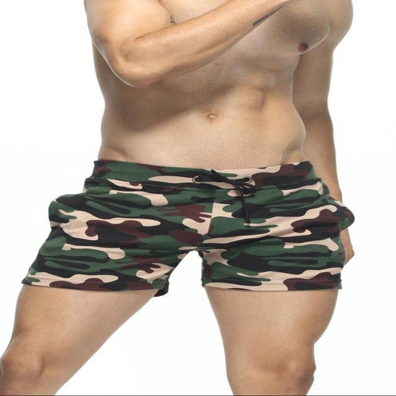 Camo Shorts - Knit cotton