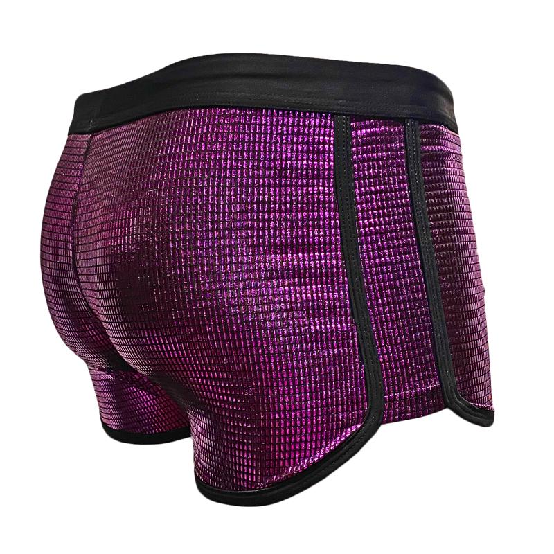 Disco Ball Booty Shorts - Purple