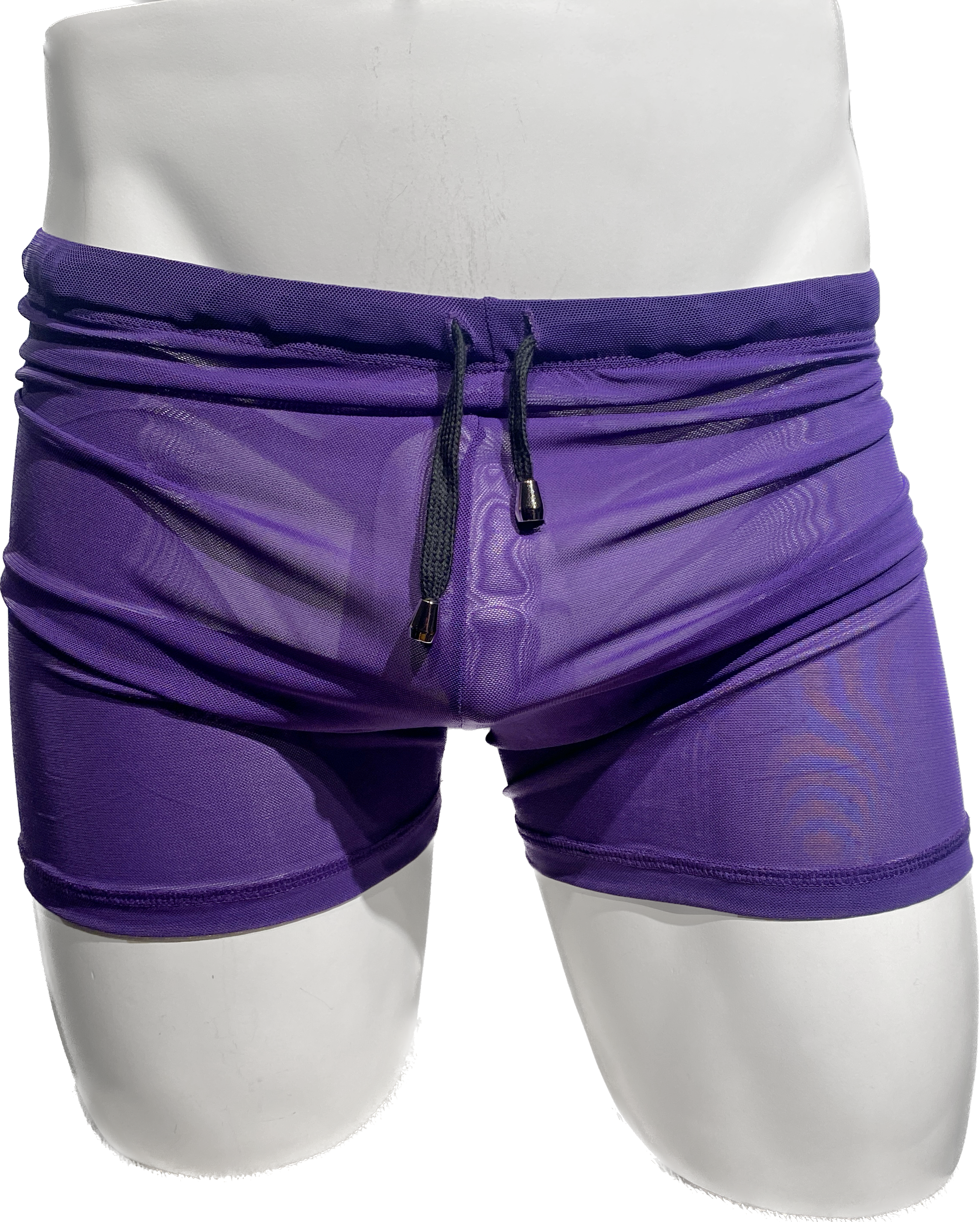 Fine Mesh Shorts - PURPLE