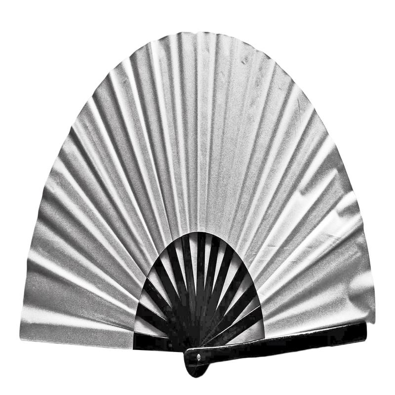 Glitter Clack Fan - Silver #6