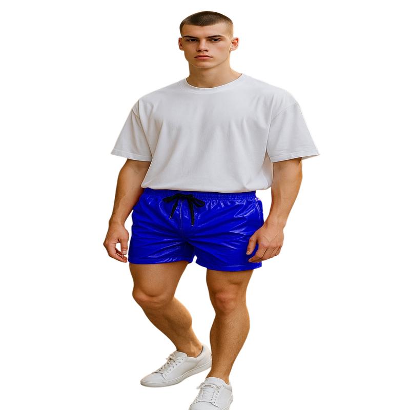 High Gloss Shorts - Royal Blue