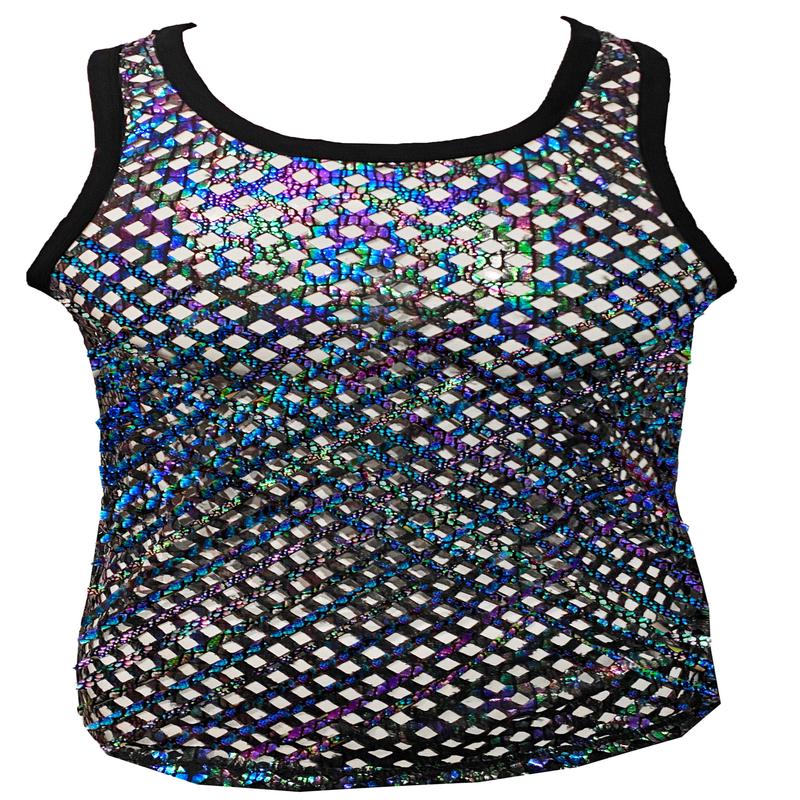 Punched Out Tank - Dark Multi