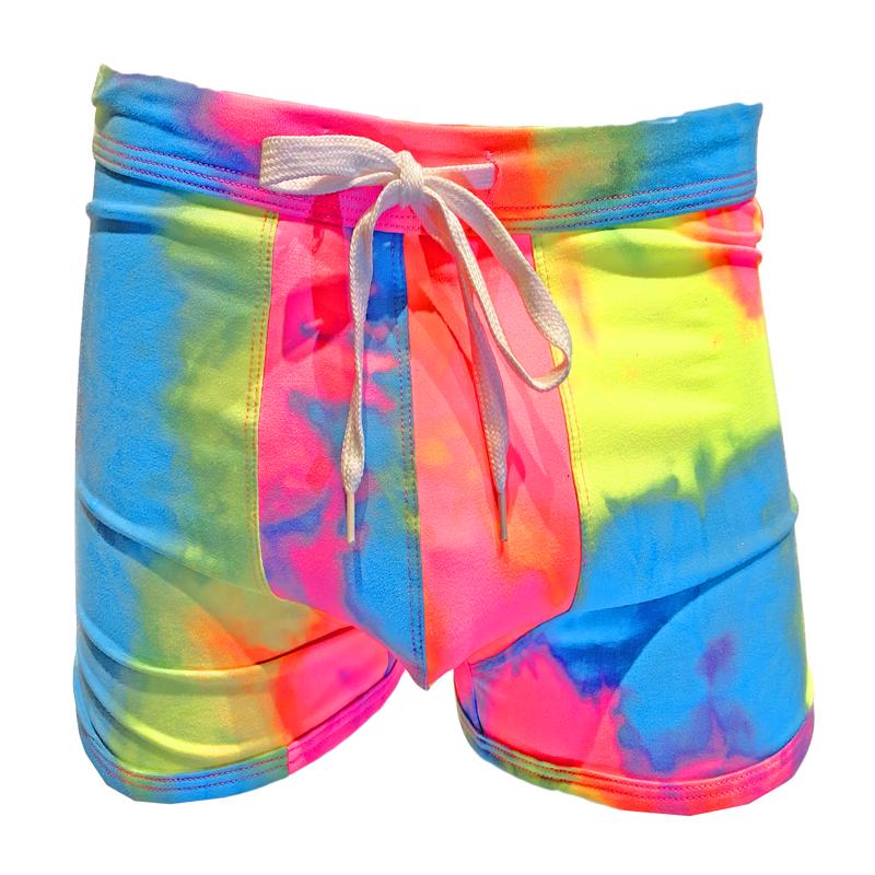 Rainbow Tie Dye Shorts