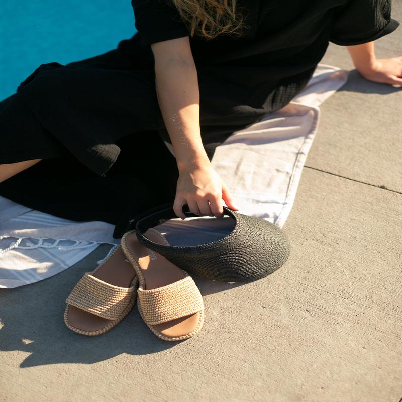 Beach Travel Sun Cap Visor - FINAL SALE