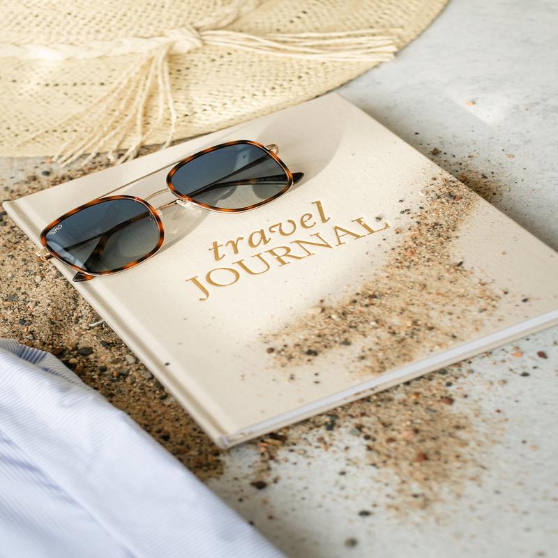 Brown Tortoise Square Frame Polarized Sunglasses