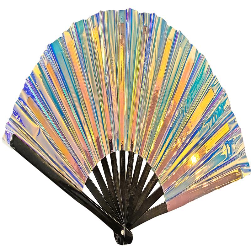 Party Clack Fan - Iridescent Pearl Pink #9