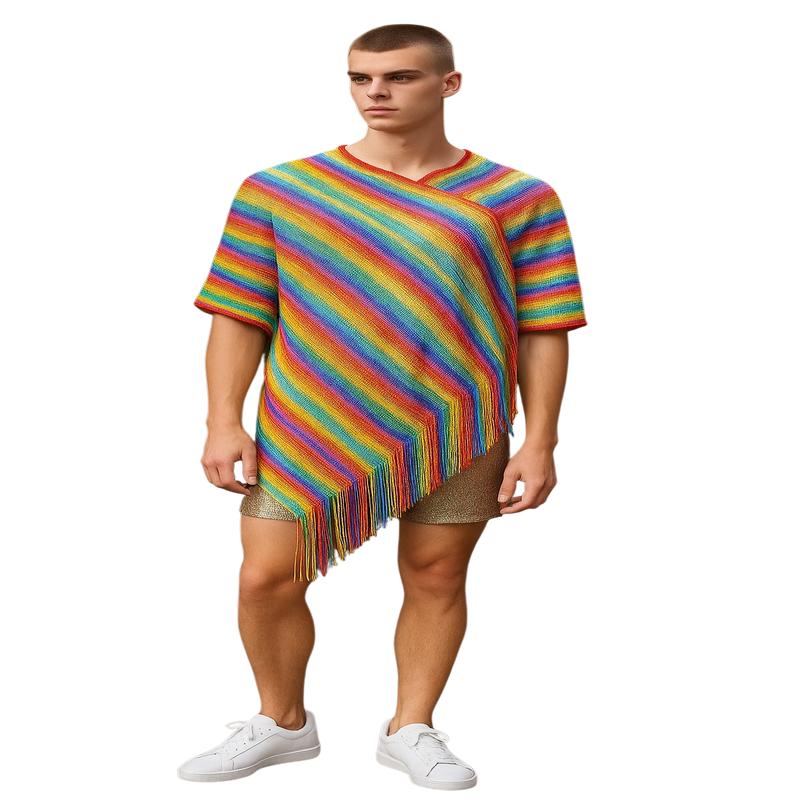 Rainbow Glitter Caftan