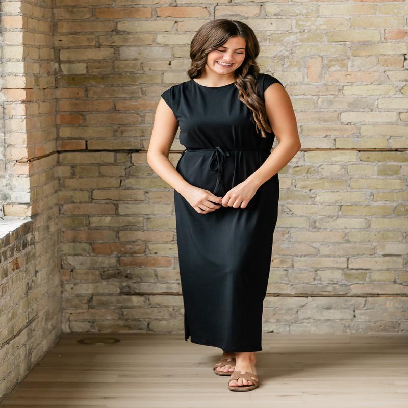 Romy Self Tie Maxi Dress - FINAL SALE