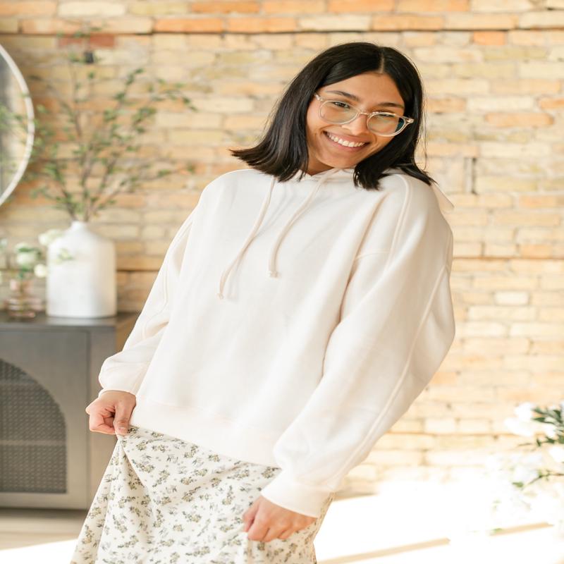 Classic Relaxed Hoodie Sweatshirt - FINAL SALE