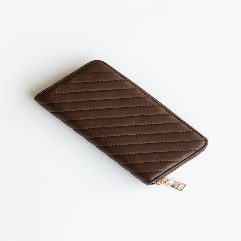 Kylie Multi-Compartment Quilted Wallet