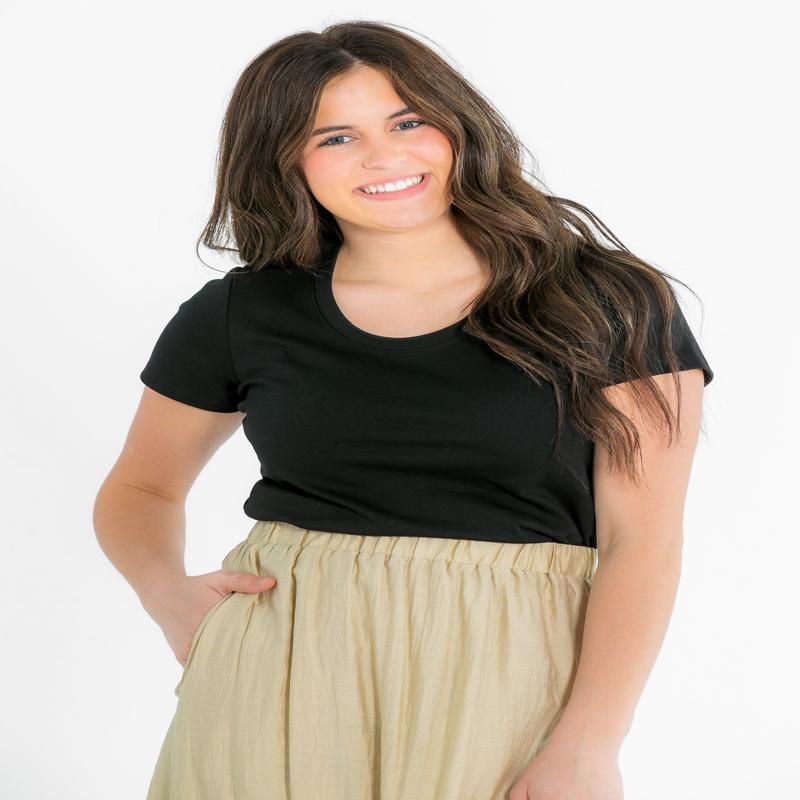 Liverpool Scoop Neck Short Sleeve Tee