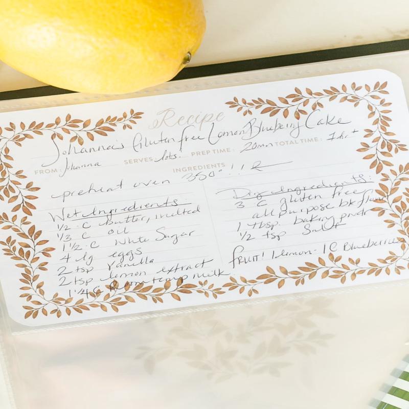 Recipe Cards 50 pc. Set