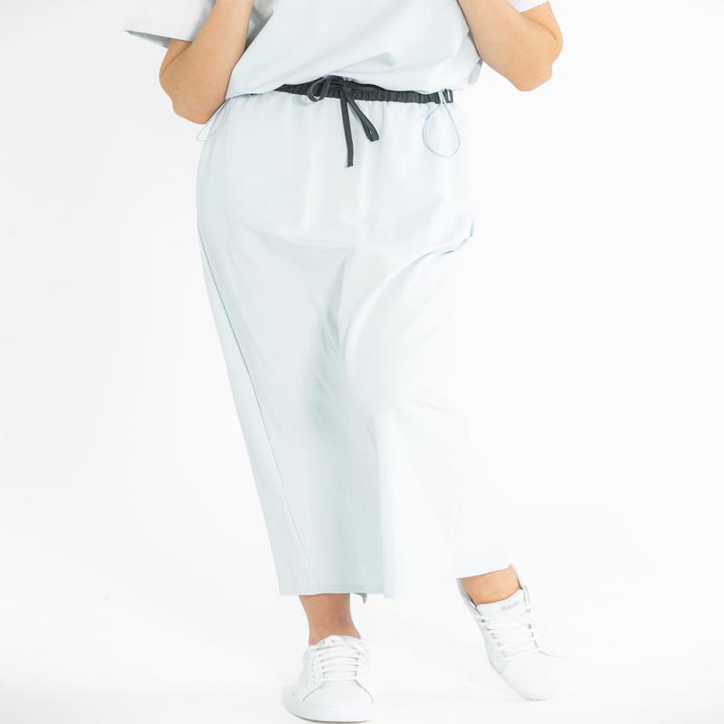 Showed Up Drawstring Midi Skirt - FINAL SALE