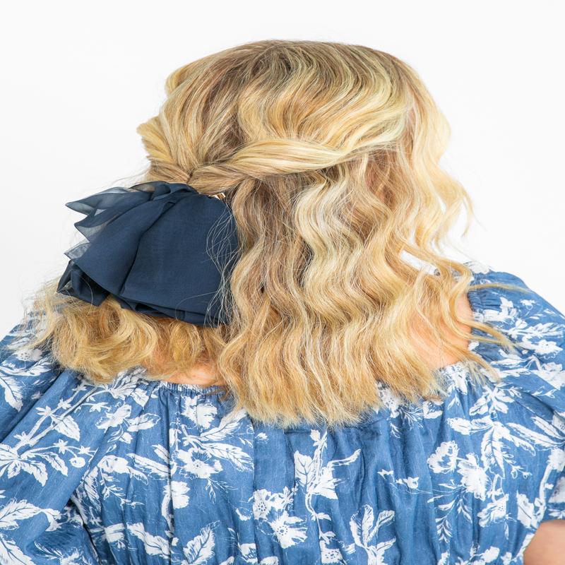 KITSCH Chiffon Bow Hair Clip