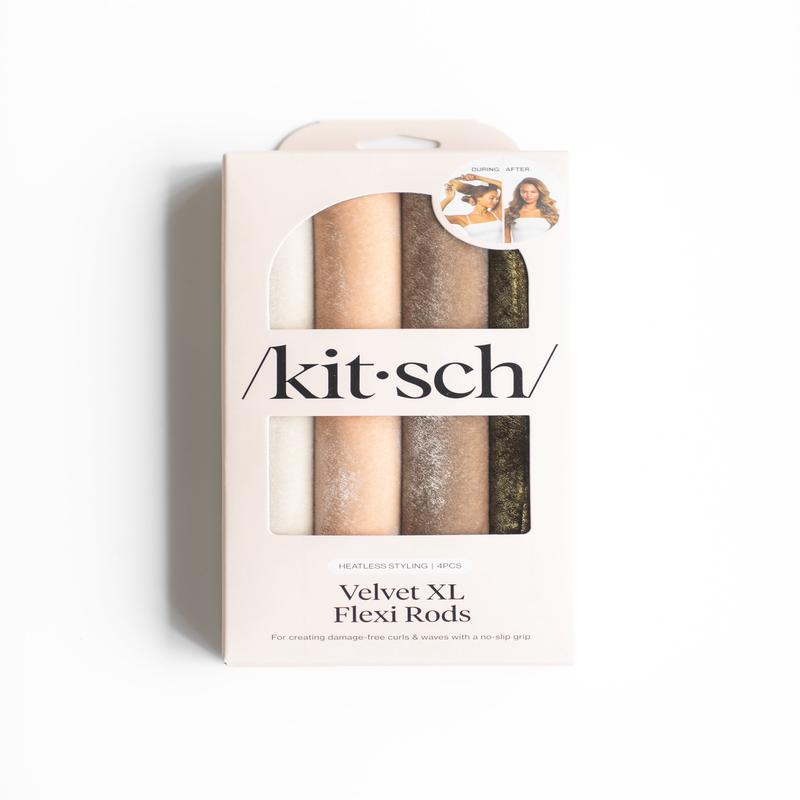 KITSCH Velvet XL Flexi Rods 4pc Set