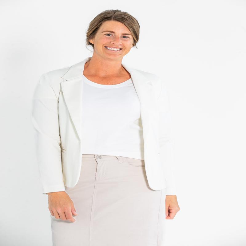 Liverpool Los Angeles Fitted Single Button Blazer