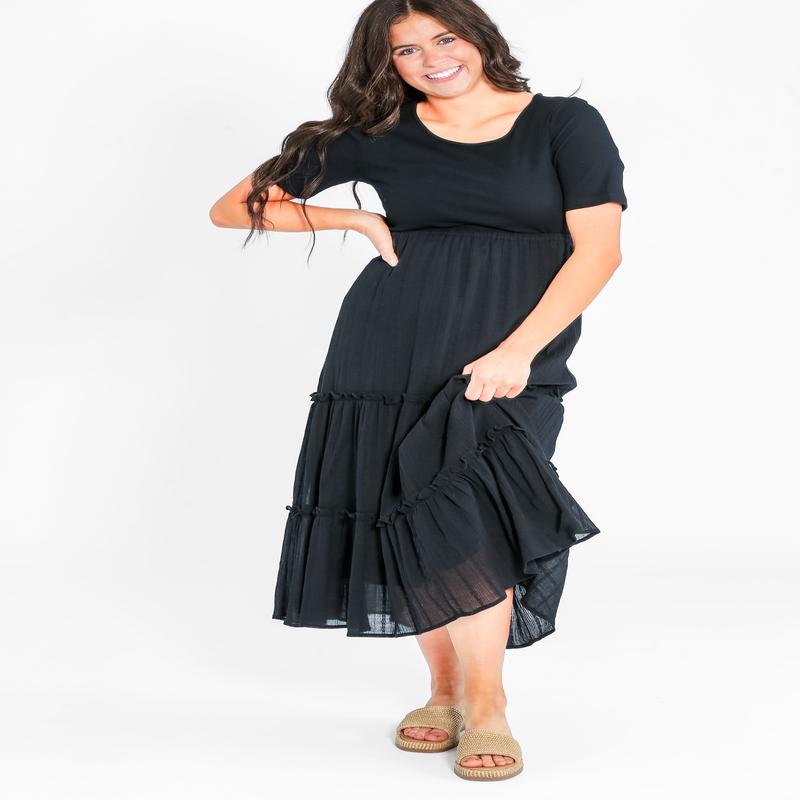 Serena Eyelet Maxi Dress - FINAL SALE