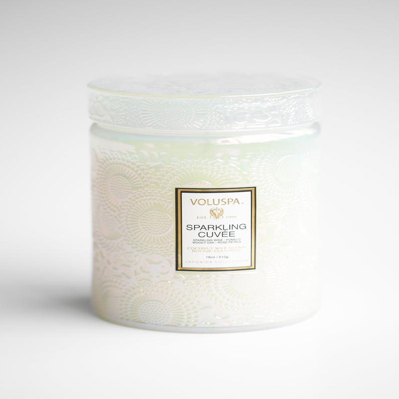 Voluspa Sparkling Cuvee 18oz Large Candle
