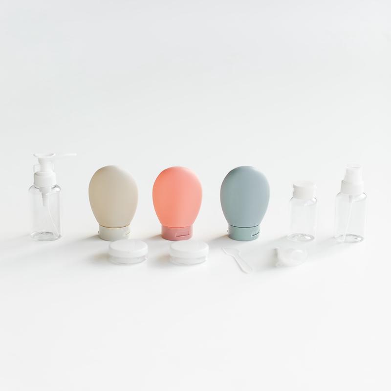 11-Piece Travel Toiletries Bottle Set