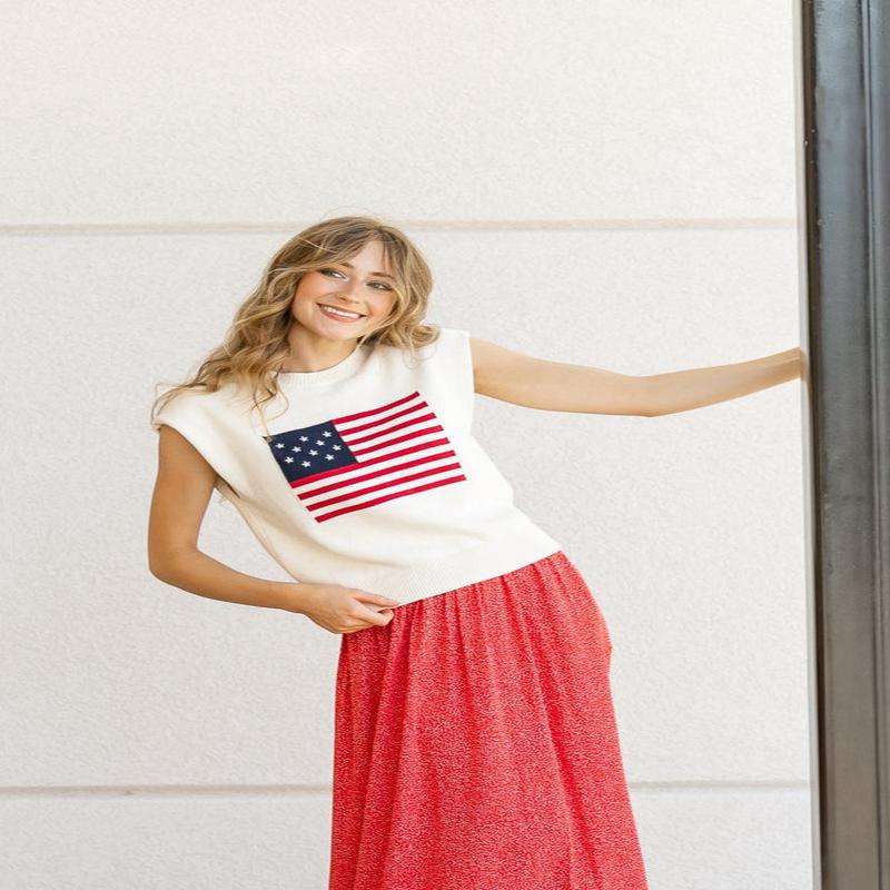 American Dream Flag Sweater - FINAL SALE