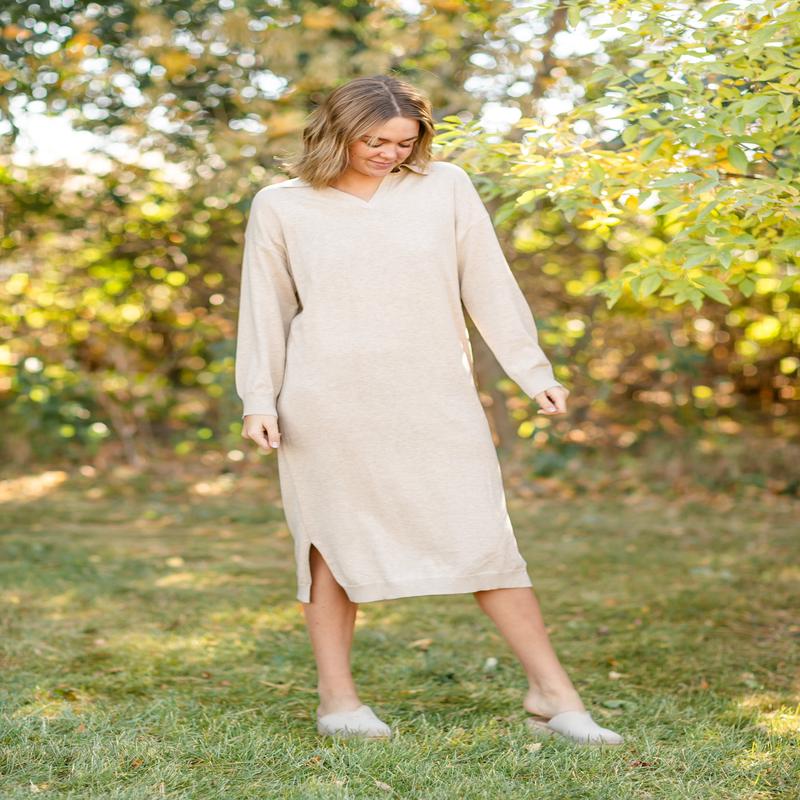 Carmen Polo Knit Maxi Dress - FINAL SALE