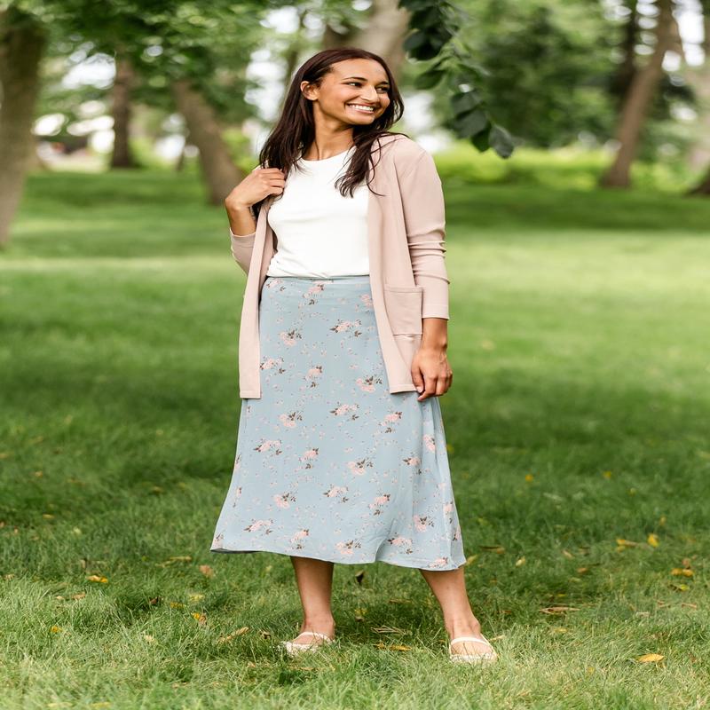Della Floral Midi Skirt - FINAL SALE