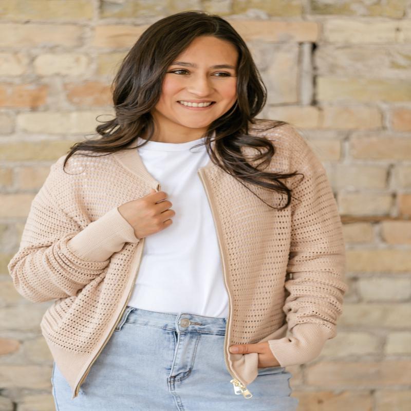 VARLEY Lia Lightweight Knit Jacket