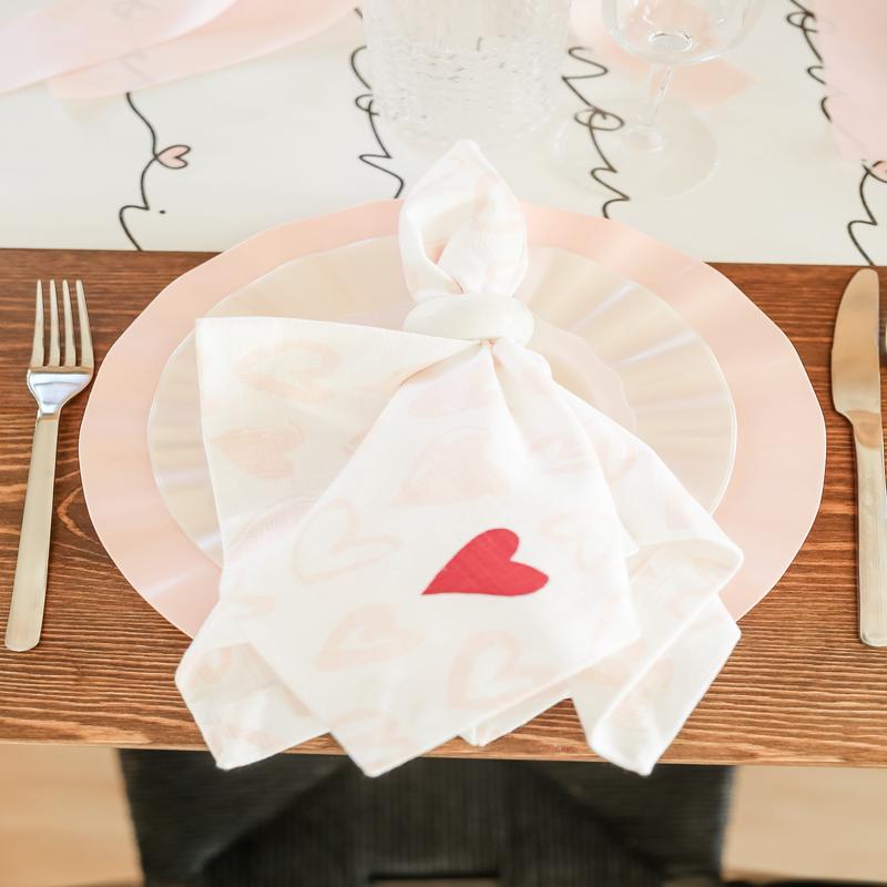 Wild Hearts Cloth Napkins