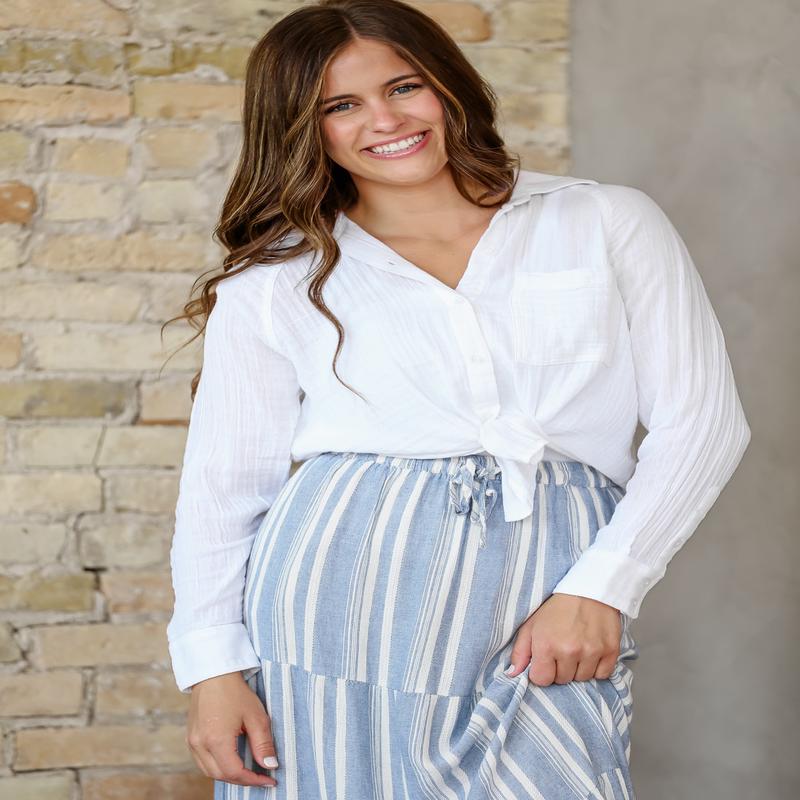 Z Supply Perfect Airy Gauze Top