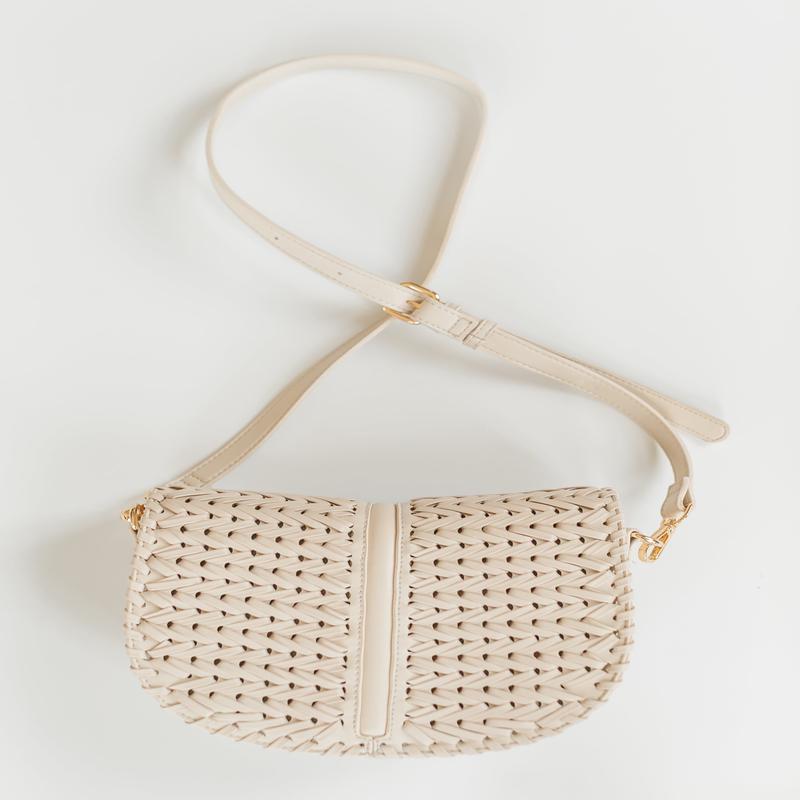 Cecillia Woven Crossbody Bag