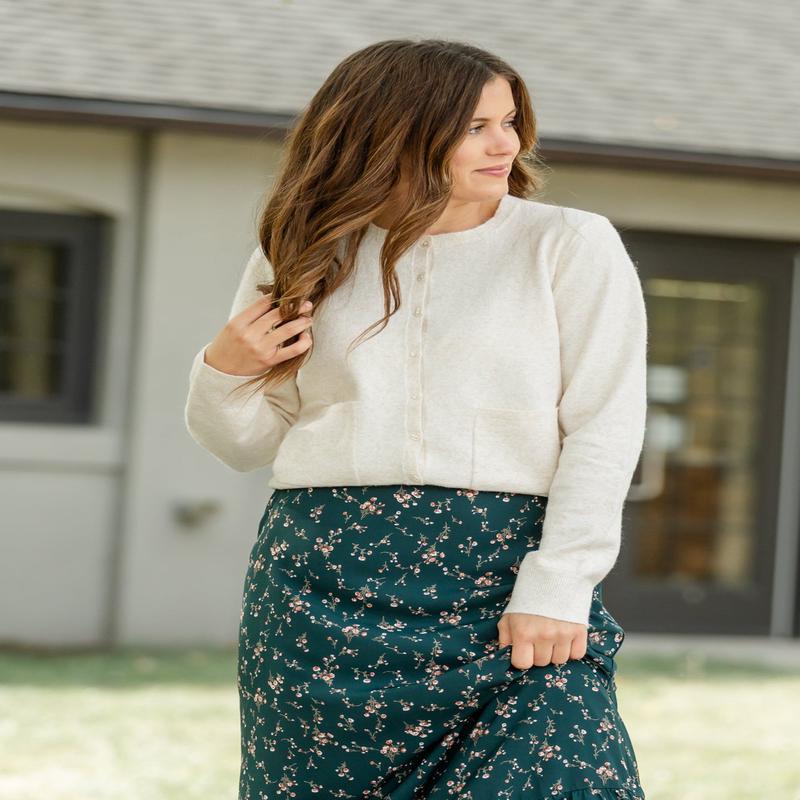 Lyra Cardigan with Front Pocket