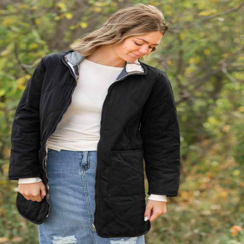 Nixie Reversible Puffer Jacket - FINAL SALE