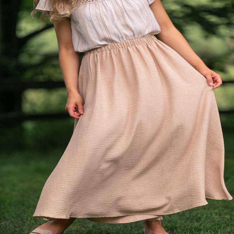 Stretch Waist Maxi Skirt - FINAL SALE