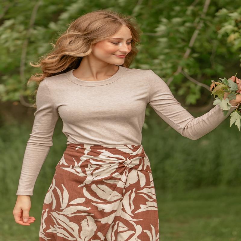 Ultra Soft Long Sleeve Knit Top