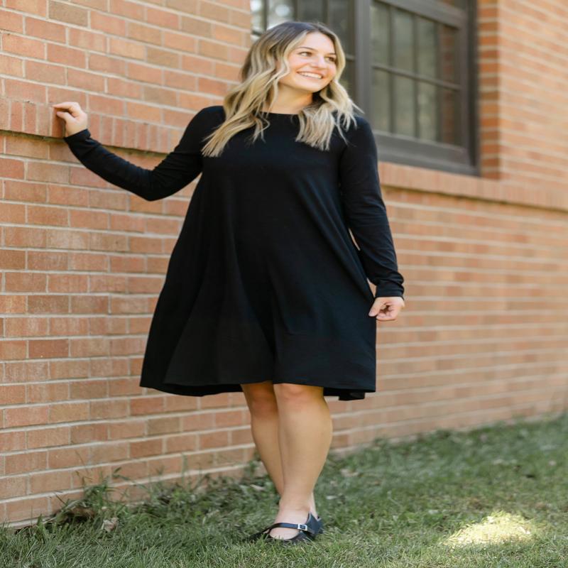 Black Long Sleeve Dress