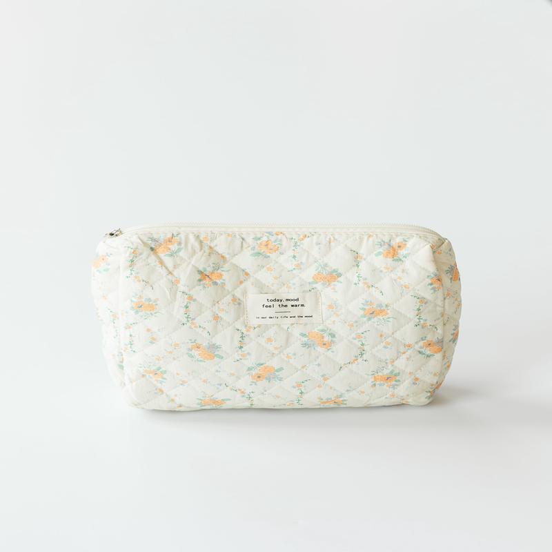 Floral Print Quilted Bag