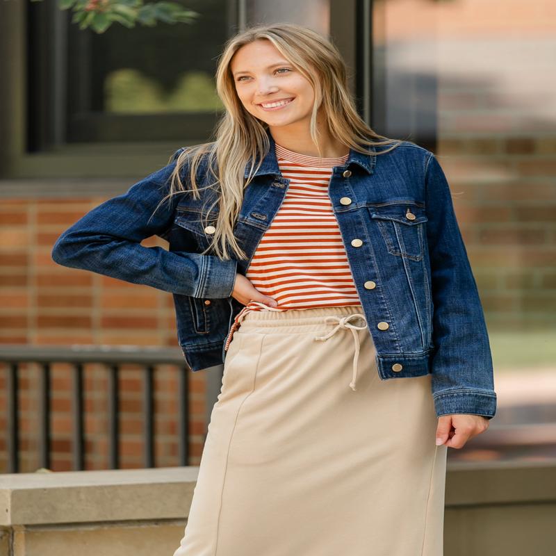 Liverpool Los Angeles Classic Jean Jacket