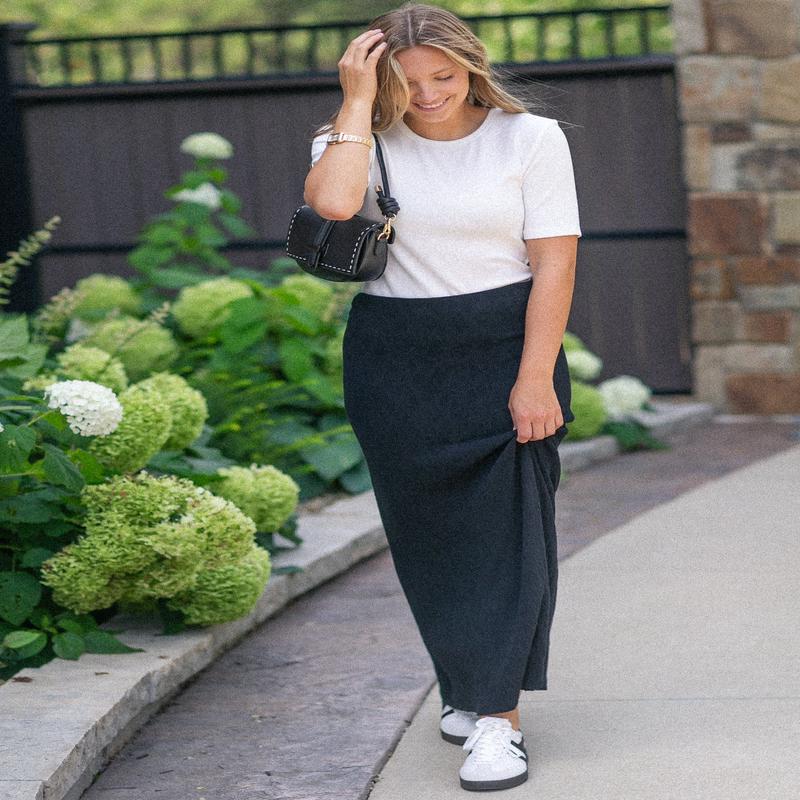 Z Supply Tibi Mesh Midi Skirt