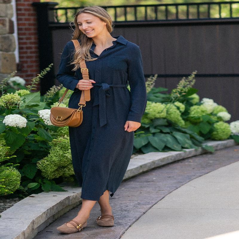 Buckle Closure Crescent Faux Leather Hand Bag