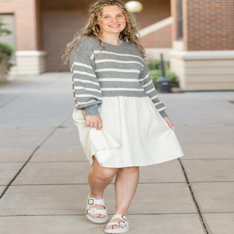 Cameron Sweater Top Dress