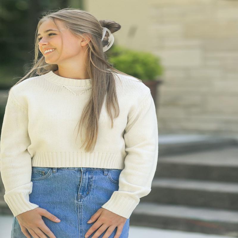 Crewneck Long Sleeve Sweater