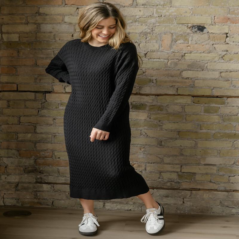 DOORBUSTER - Aspen Sweater Dress - FINAL SALE