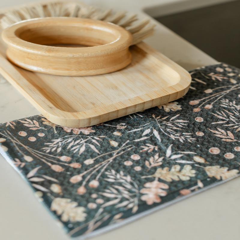 Geometry Autumn Harvest Dishcloth Set