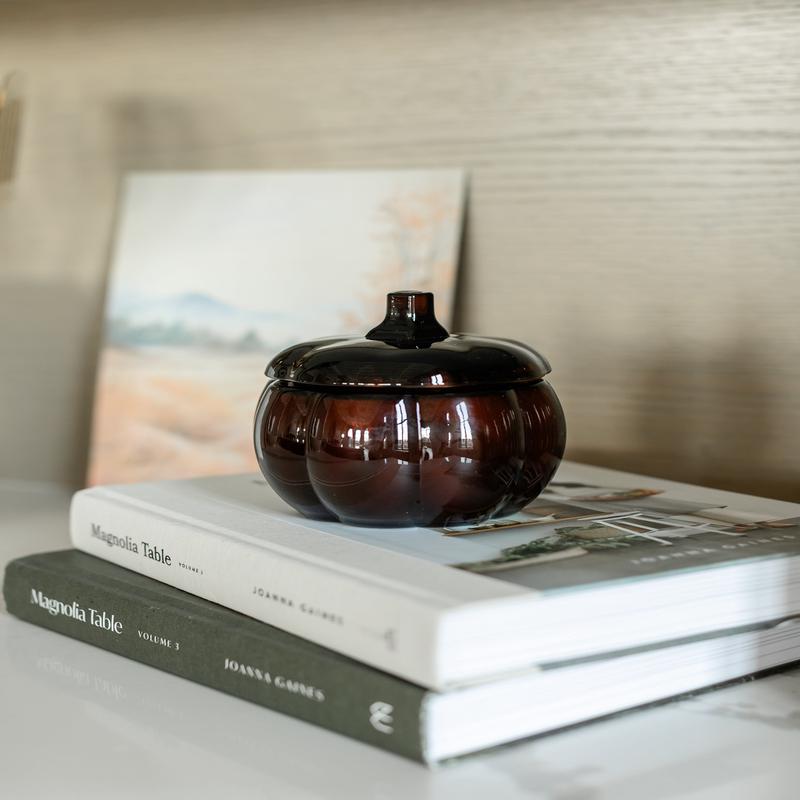 Hello Fall 20oz Pumpkin Jar Soy Candle - FINAL SALE