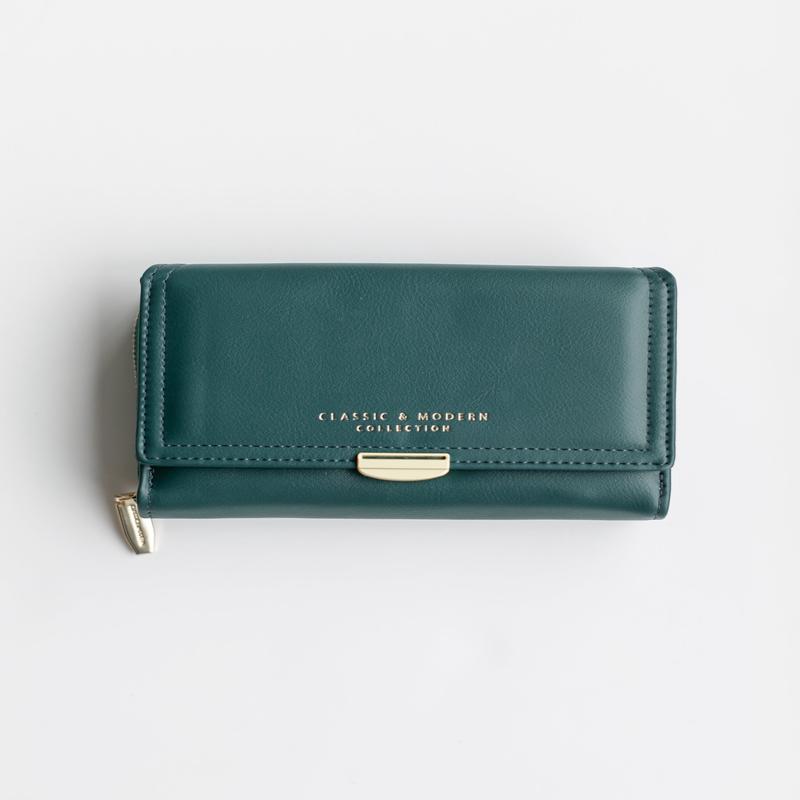 Large Multifunctional Zippered Wallet - FINAL SALE