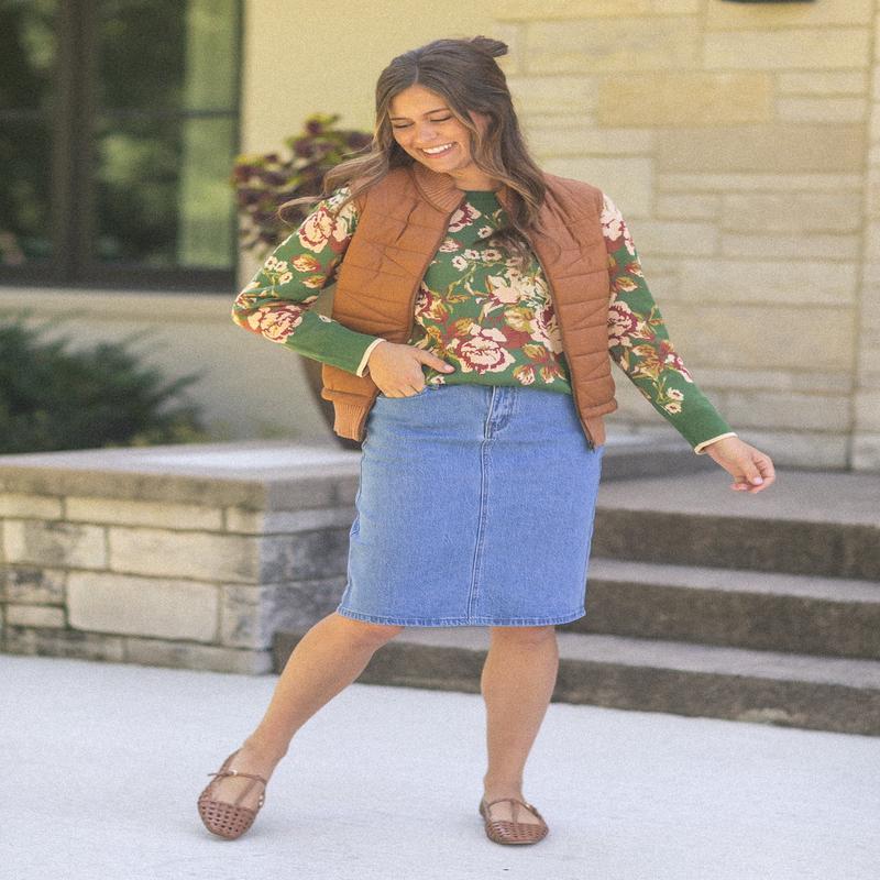 Liverpool Los Angeles Full Zip Sweater Vest