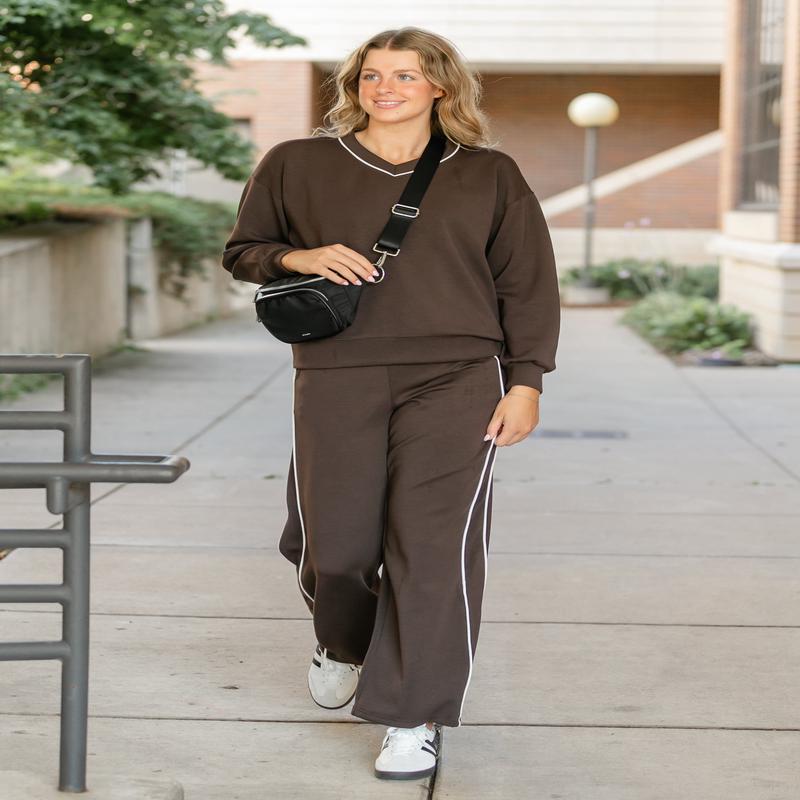 Modal Scuba Two Stripe Pants