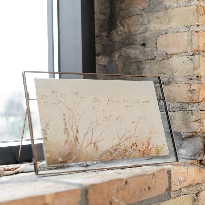 Peace Be With You Christian Art Print