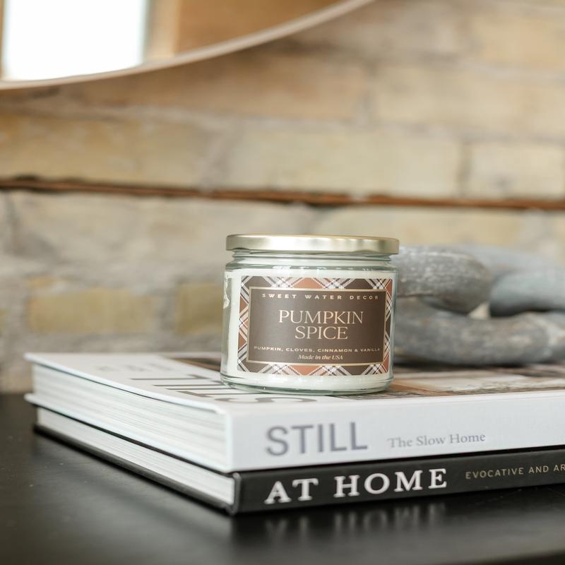 Pumpkin Spice 9 oz Soy Candle - FINAL SALE